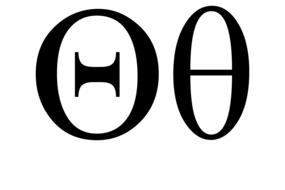theta, math symbol
