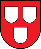 red white coat arms drawing