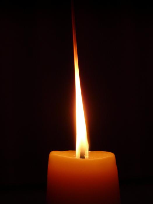 big Candle Flame