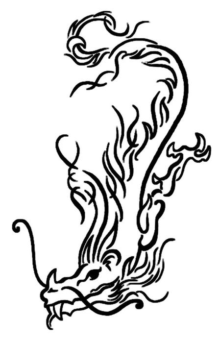 Dragon, Chinese drawing