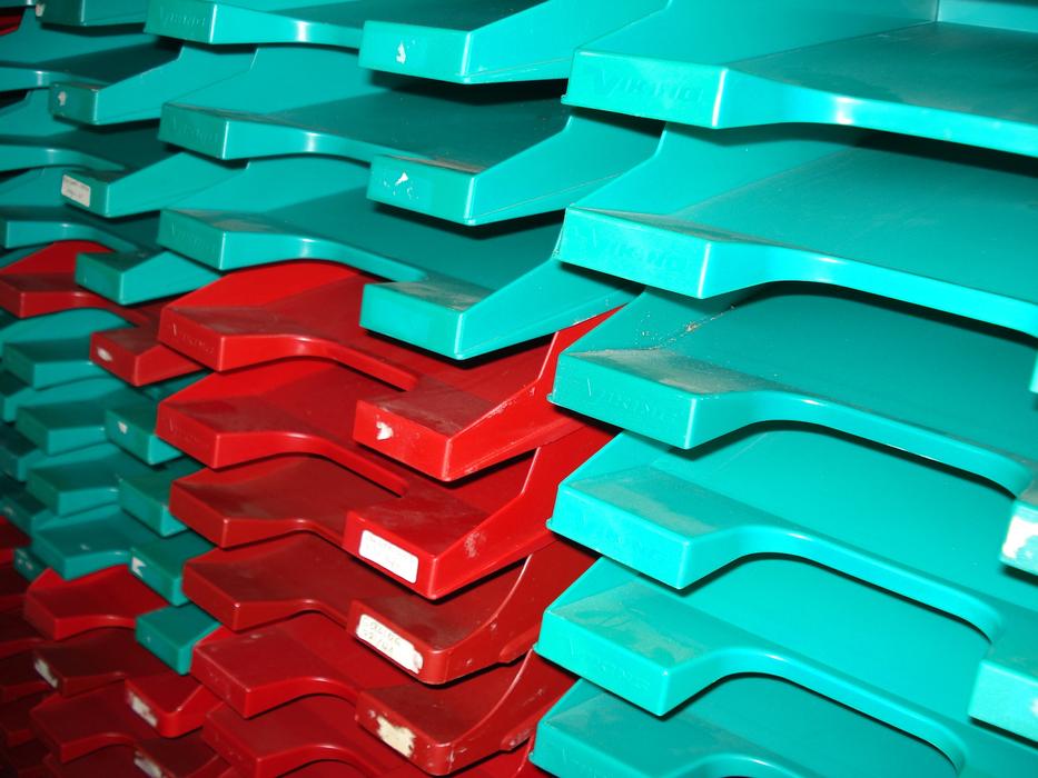 File Drop Boxes green and red