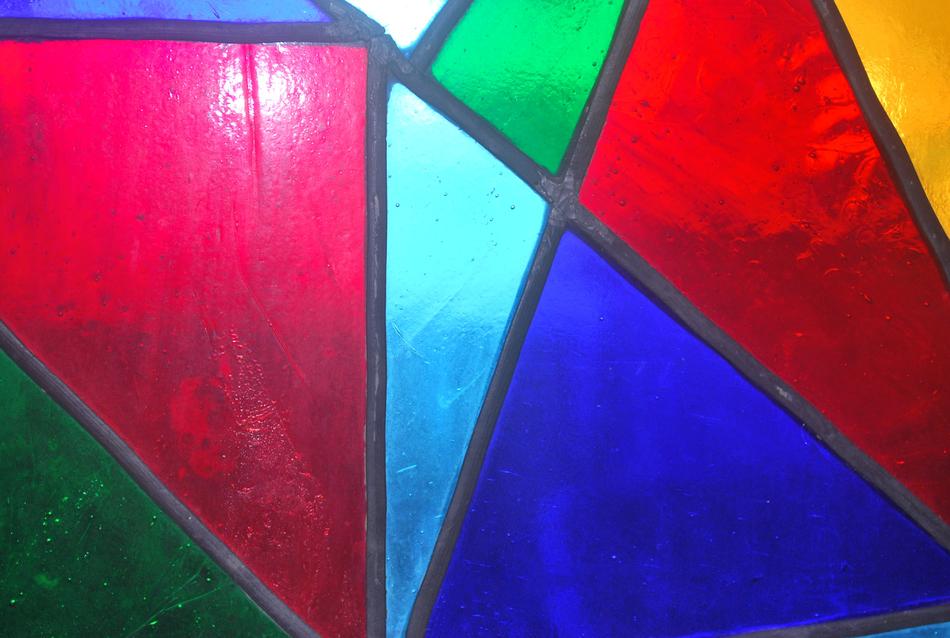 Stained Glass, abstract pattern