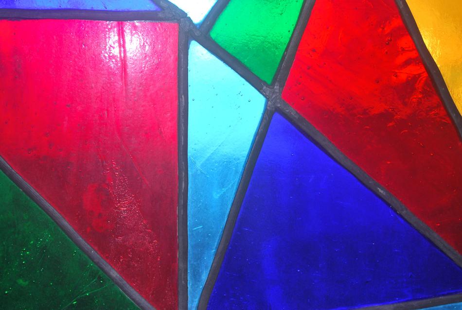 Stained Glass, abstract pattern