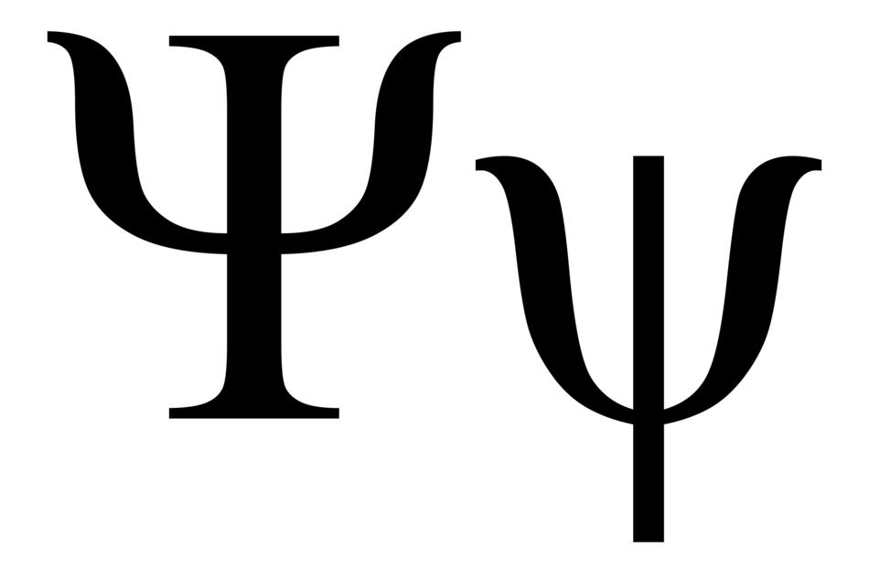 psi as a letter