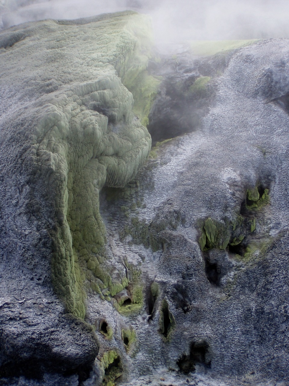 View of Sulfur Volcano Steam free image download