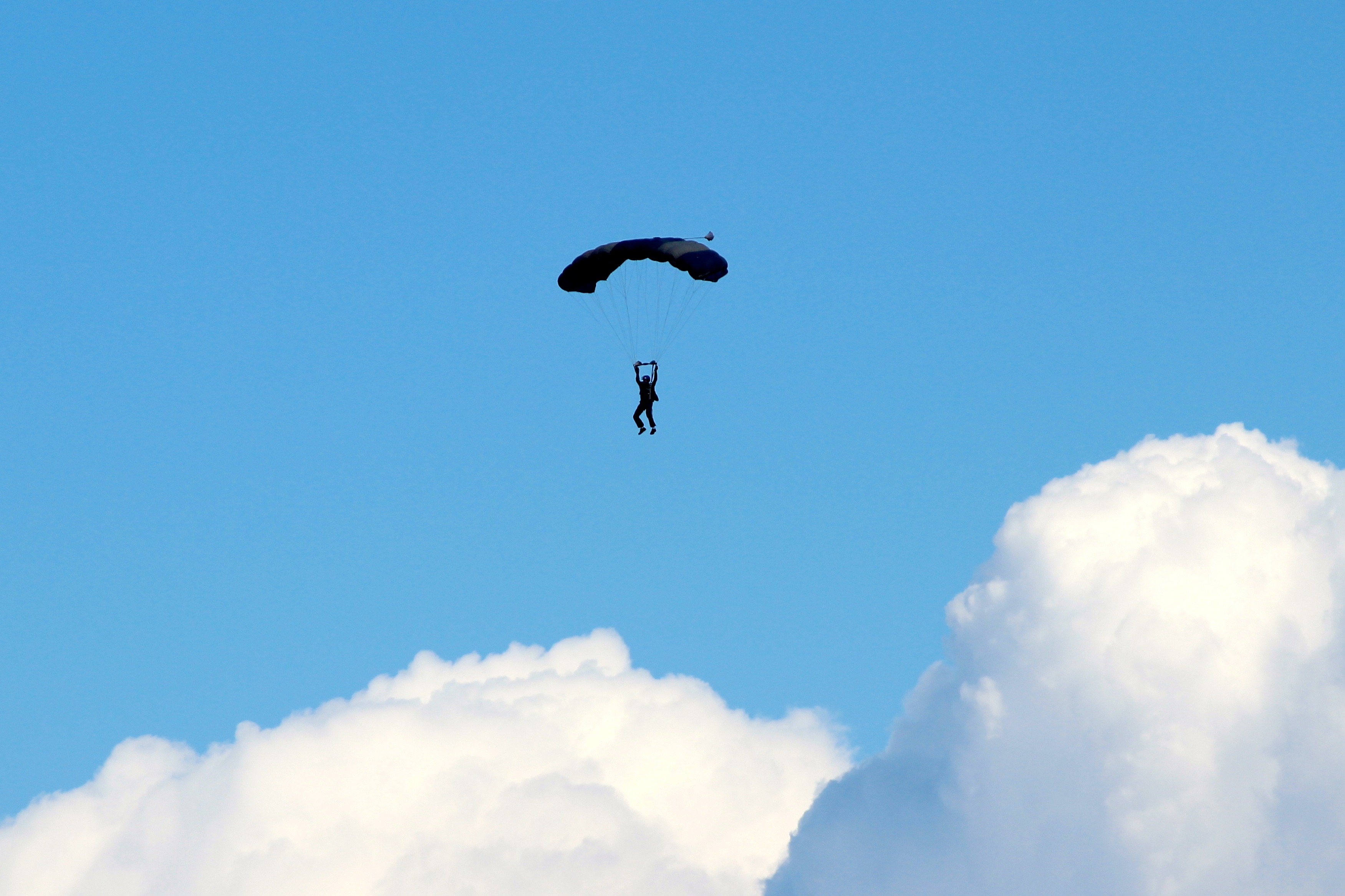 Topless Parachuting