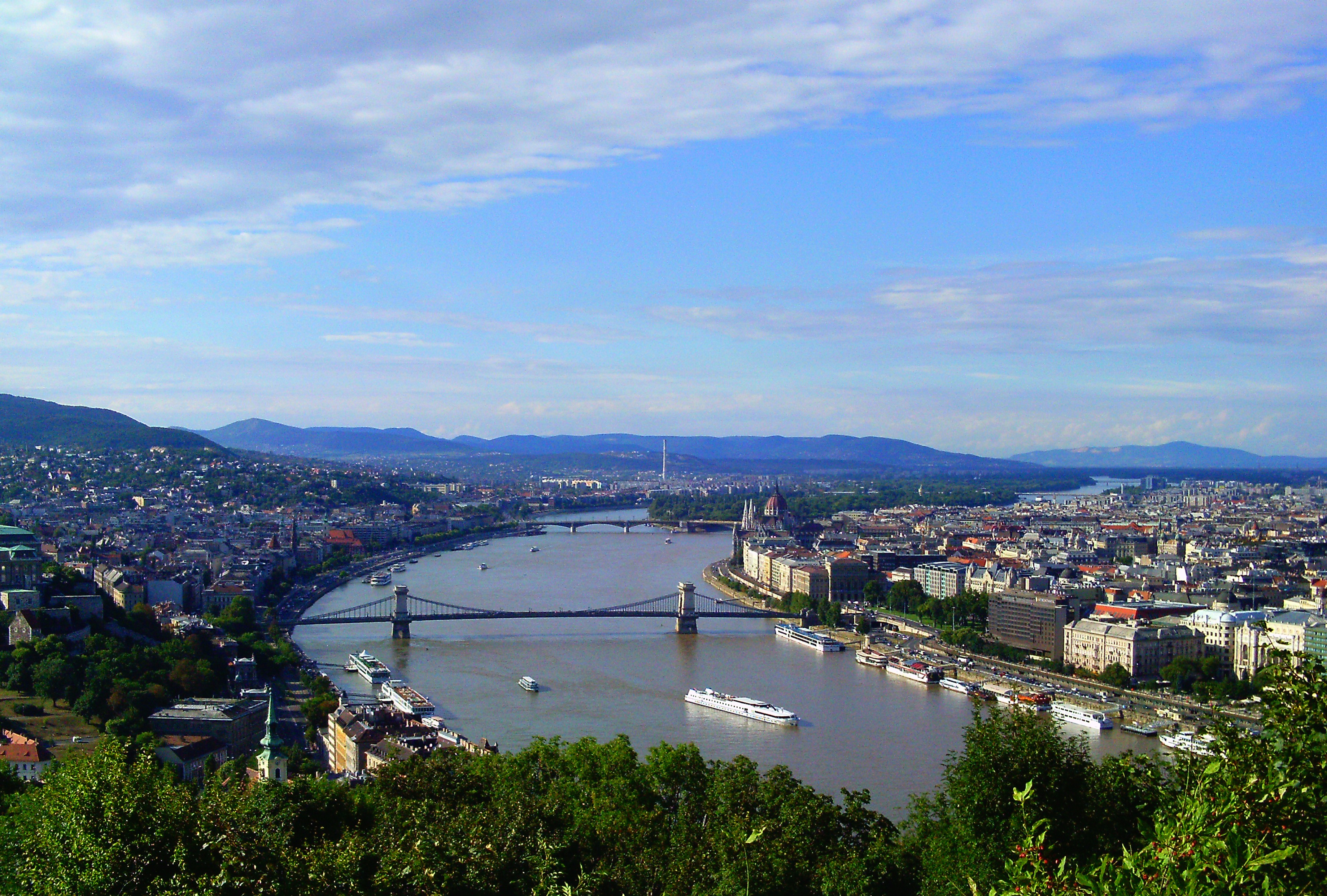 Панорама Будапешта фото