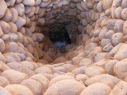 stone irrigation system in Peru