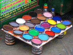 Color Farbpulver Ink