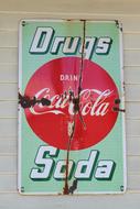 Coca Cola Signs Antique drawing