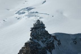 panoramic view of the sphinx rock