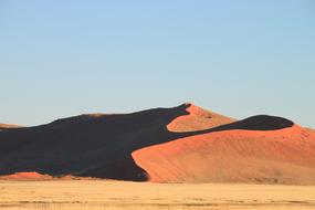 Dunes Desert Dry red