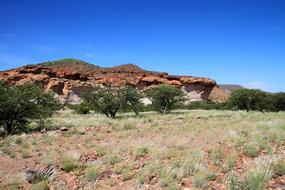 Rock Formations Dry