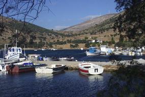 Greek Fishing Harbor