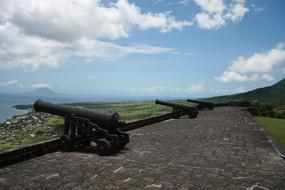 Old British Fort in St'Kitts Nevis