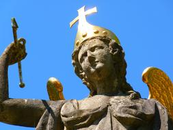 Michael'S Fountain statue, neresheim