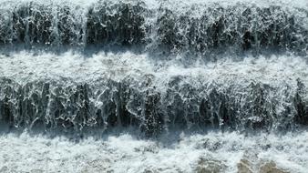 frozen Waterfall structure
