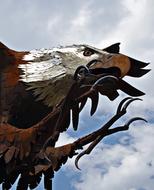 Metal Eagle Bald artwork