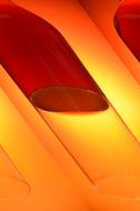 abstract illustration in red-orange colors