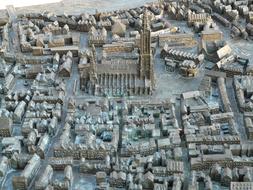 Relief Map stone city