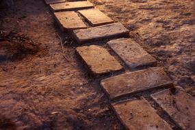 Path Brick Earth road