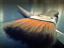 Brushes close-up