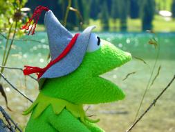 Kermit Frog Doll green