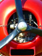 closeup photo of Propeller Motor Aircraft