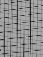 Grid Steel Metal black and white