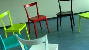 Chairs Circle colors