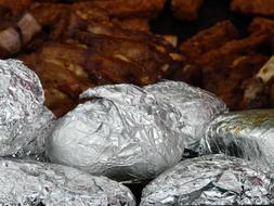 Baked Potatoes Dish