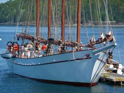 Sailing Ship Boat people