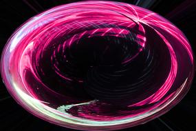 Violet Pink District as background