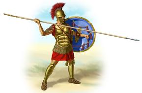 Romans Gladiator As illustration