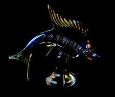 Fish Glass Souvenir
