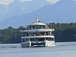 Ship Boat on lake