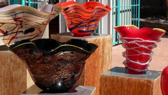 Colorful Glass Bowls for sale