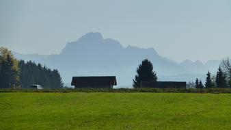 Allgau Autumn Sauling meadow