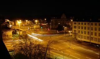 Junction Night lights street