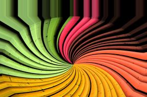 colorful geometry as background