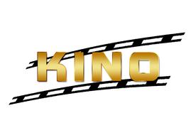 kino as a lettering on white