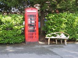 Phonebox in British Park