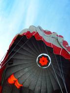 Balloon Hot Air Sleeve red black