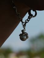 Chain Jewel Pearl iron