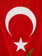 turkey flag with month and stars