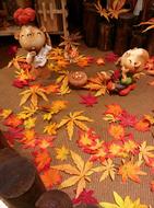 autumn maple leaf decoration