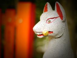 Inari Fox statue