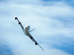 Airbus A380 Maneuver flight