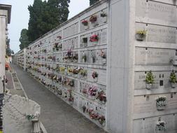Cemetery Tomb decorated