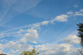 Blue Sky white clouds